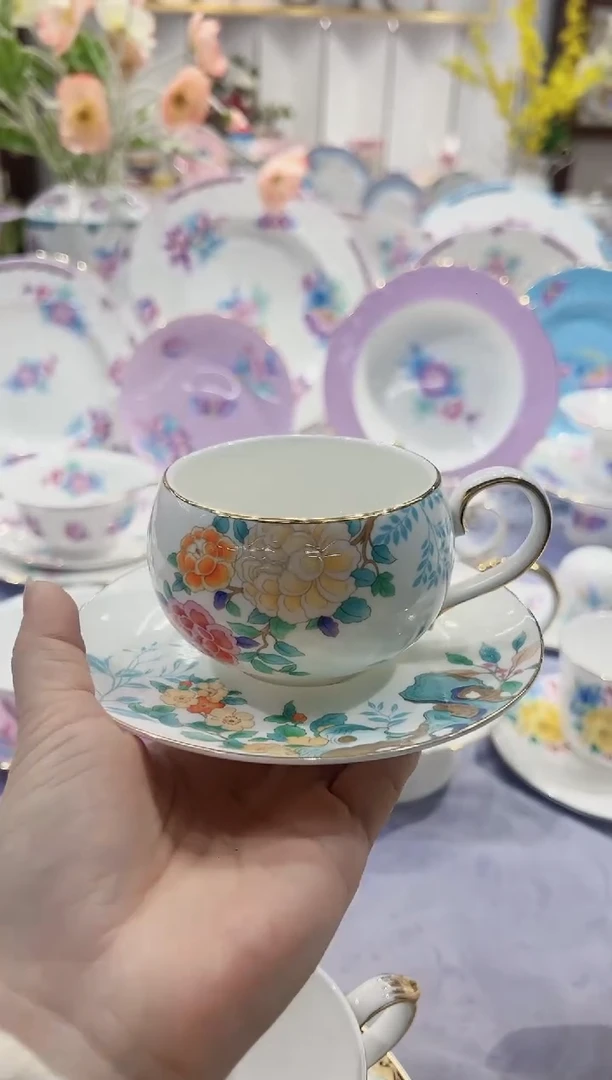 【闪购商品】骨瓷杯碟·