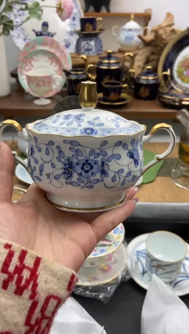 瓷片全新米兰糖大罐谨慎参拍，防伪帖撕毁无售后