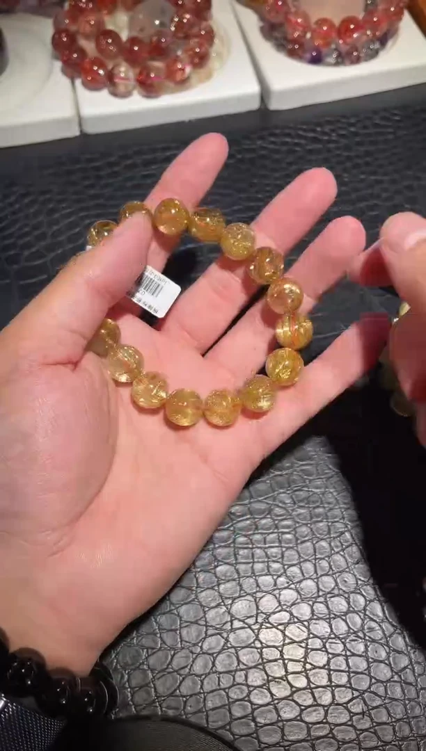未镶嵌手链水晶启*子单圈钛晶A12