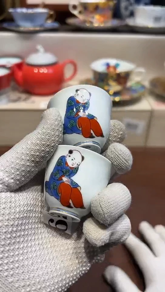 【闪购商品】中古回流瓷器好看。谨慎参拍