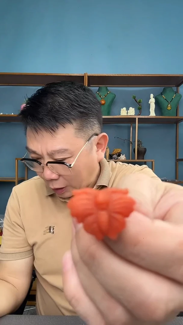 南红玛瑙戒指未镶嵌戒指