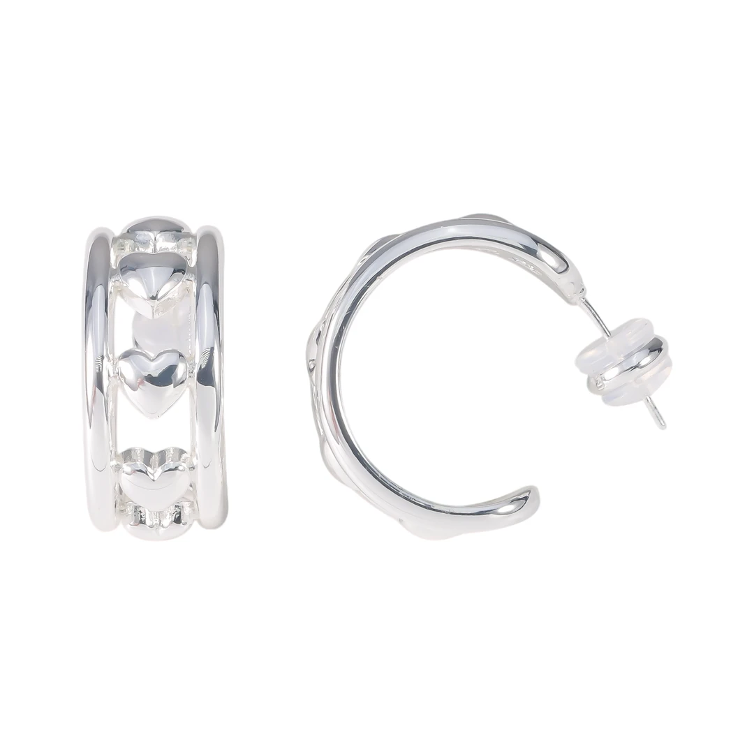 铜合金耳饰 轻奢小众简约冷淡风设计感耳钉 0068