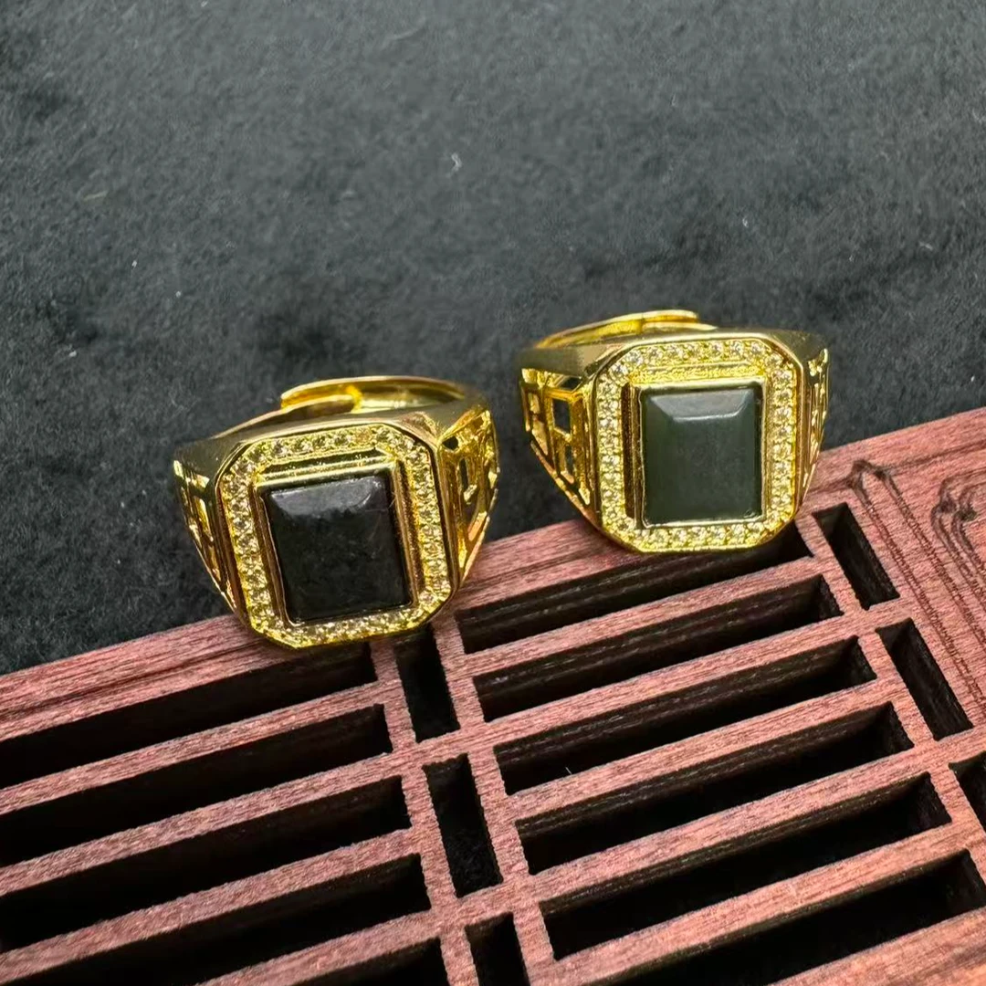 【刘少文】2025秋季时尚-和田玉戒指-HT-B054-多样性只发一件