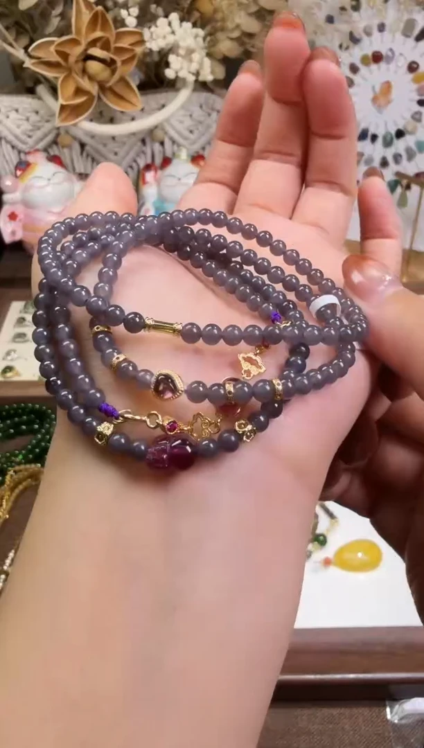 水晶摆件未镶嵌珠链