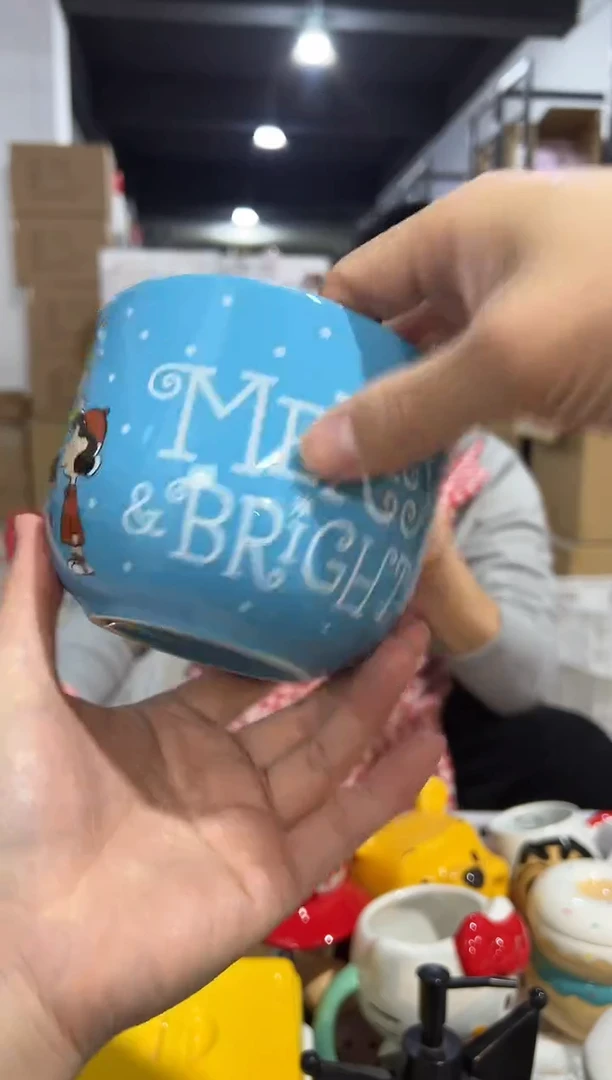 【闪购商品】杯史努比红蓝早餐杯