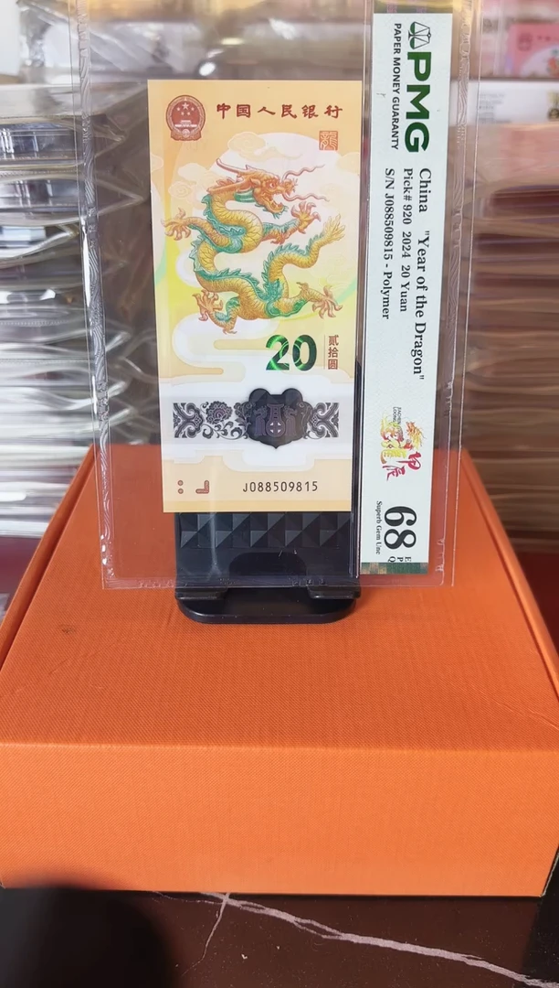 塑料2024 龙钞 单张  啊啊啊