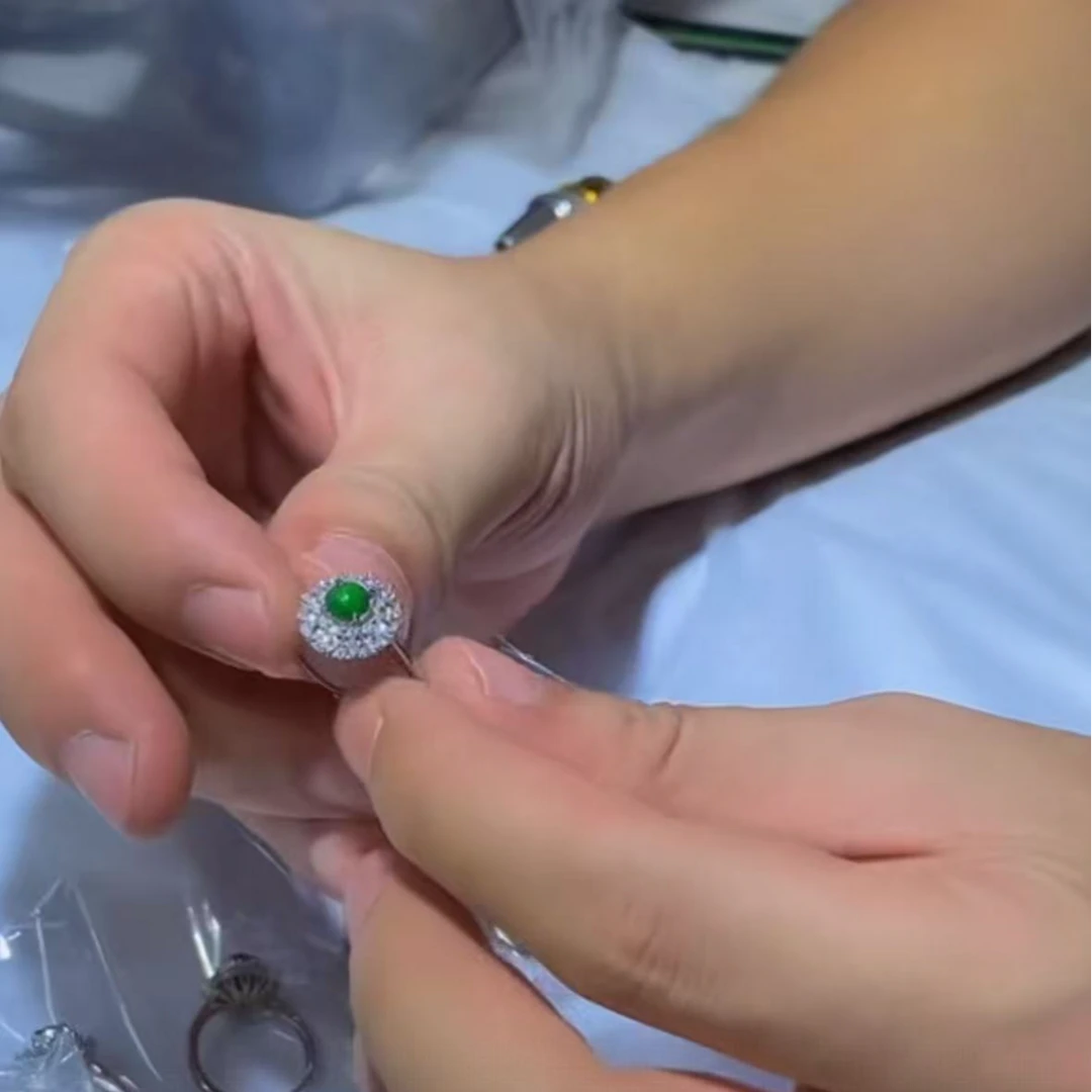 【绿庄】-2087-L019-天然A货翡翠-多样性发其一