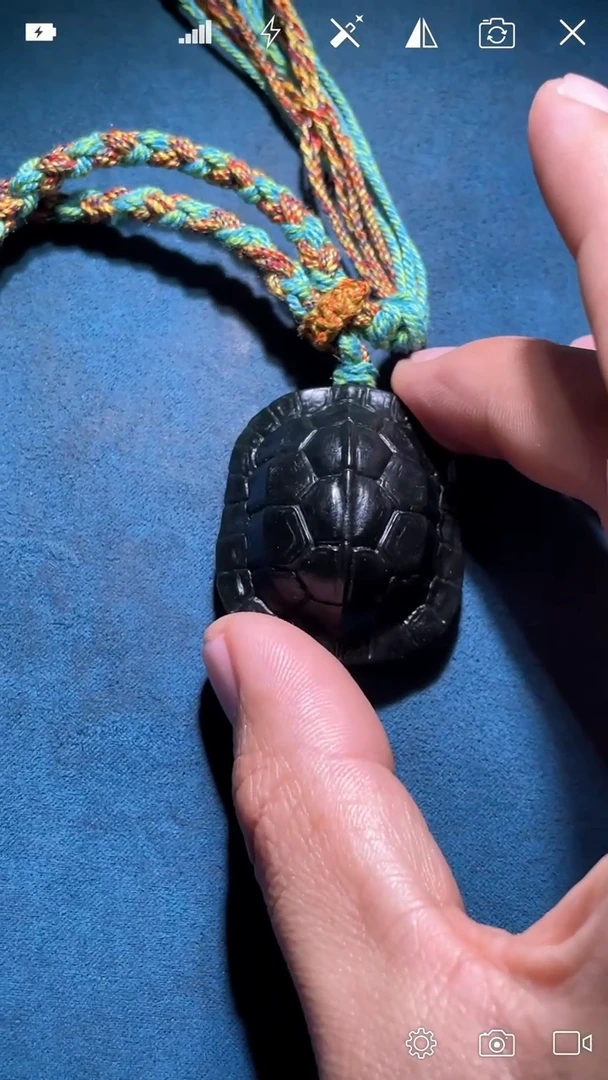 未镶嵌和田玉把件BH920 龟甲手把件