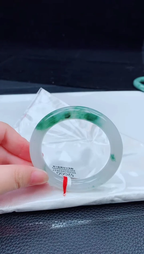 翡翠手镯未镶嵌缅甸天然翡翠A货手镯
