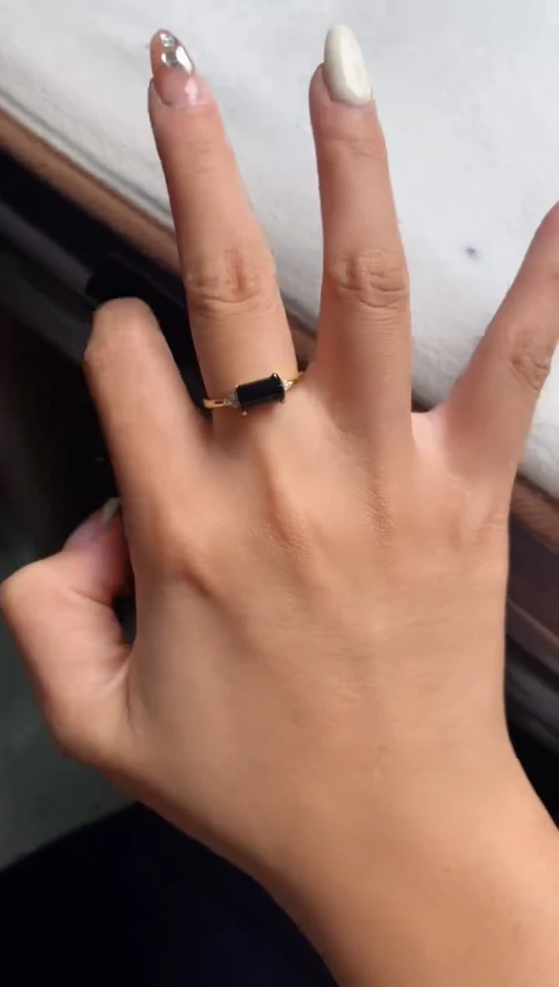 银S925镶嵌戒指翡翠天然A货翡翠