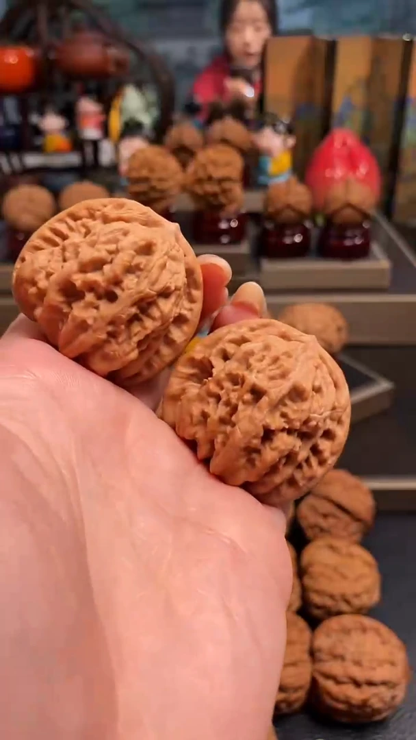 【闪购商品】文玩核桃把件A629霞云岭41