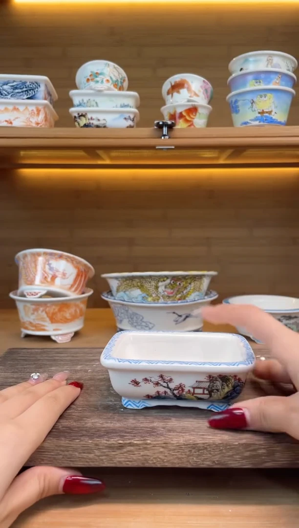 【闪购商品】红陶【03154】手绘8.5*6*2.4