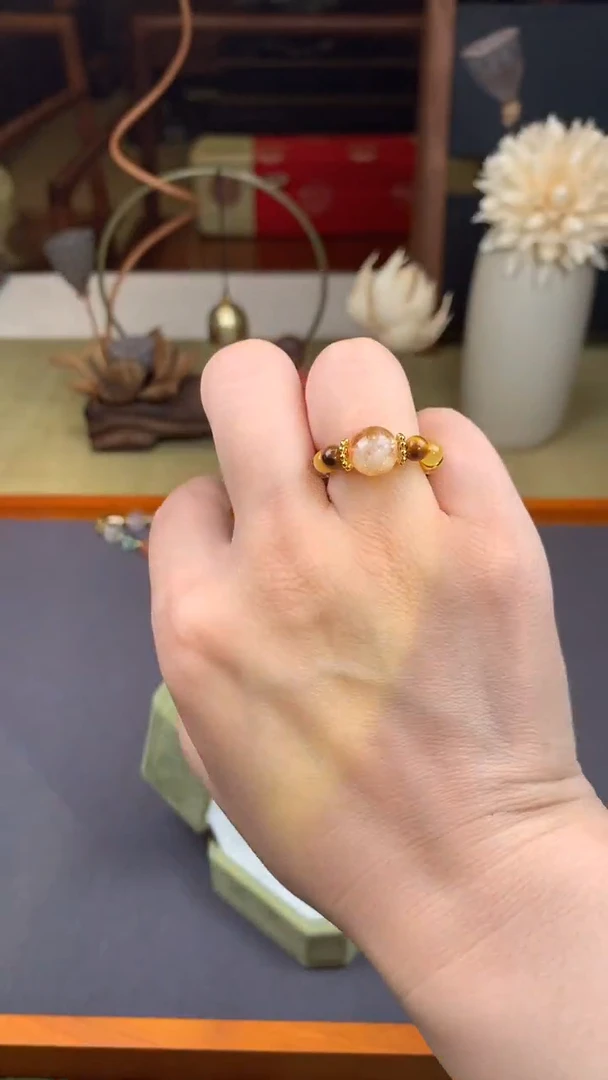 未镶嵌戒指水晶戒指12