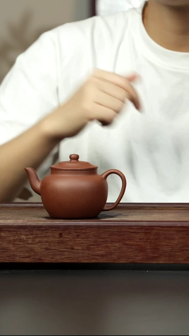 紫砂茶壶底槽清 宫灯全手