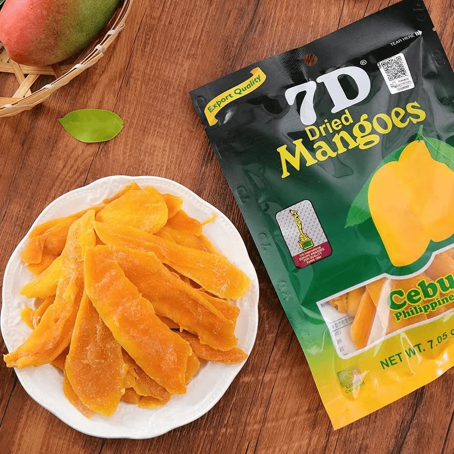 菲律宾原装进口7D芒果干大片100g