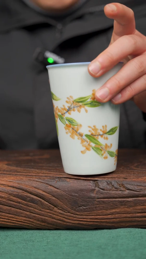 【闪购商品】瓷片103景德镇杯釉下手工手绘瓷器