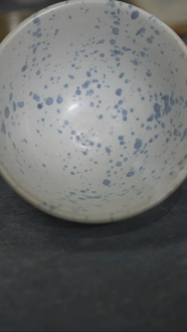 浪鬼家釉绘柴烧系列碗