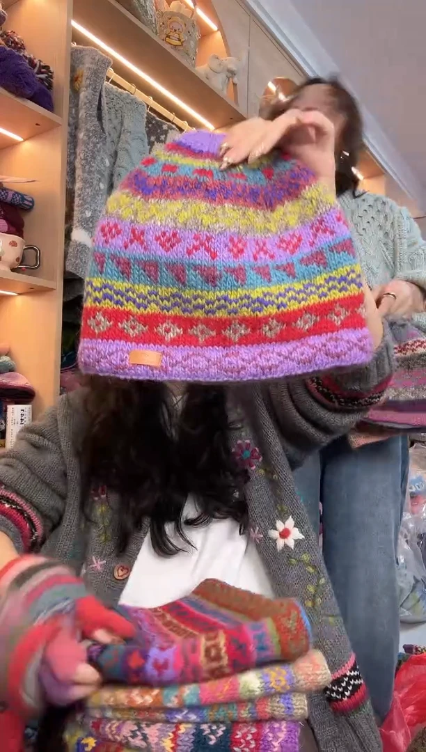 羊毛妃百羊毛冷帽A457