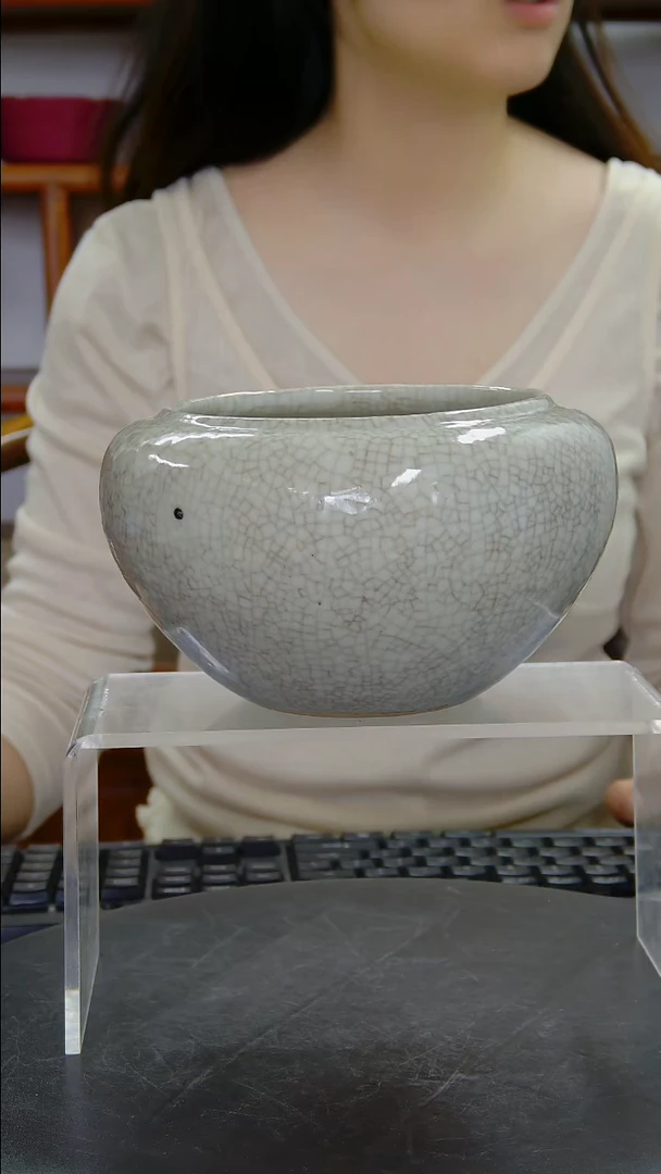 碗哥釉一水盂#6#