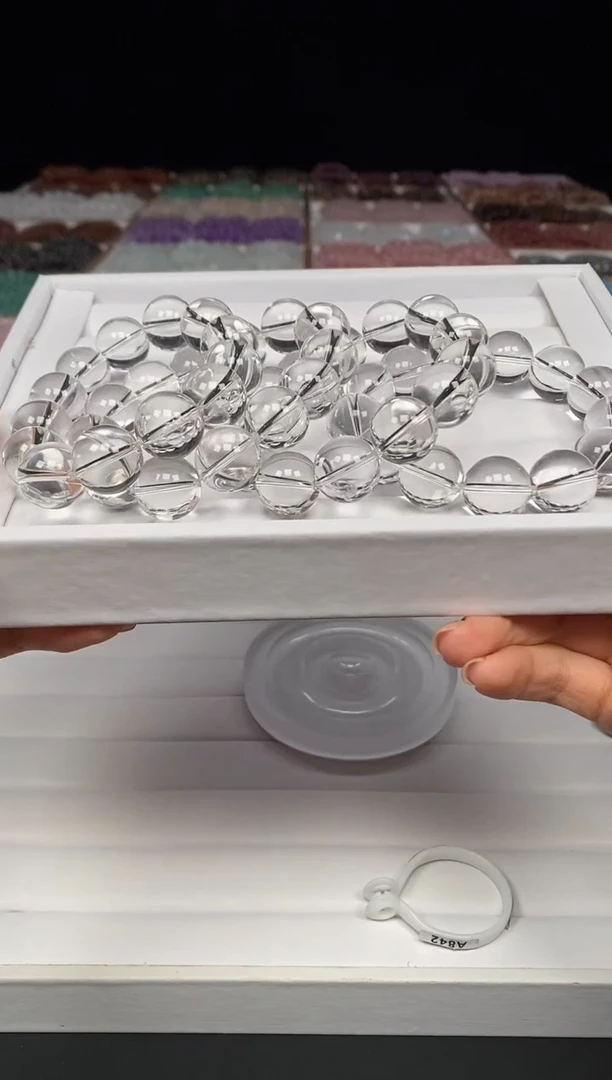 水晶手链未镶嵌多样性发其一；编号A842