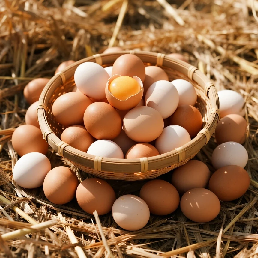 50枚山林散养土鸡蛋新鲜农家散养草鸡蛋农村柴鸡蛋笨鸡蛋