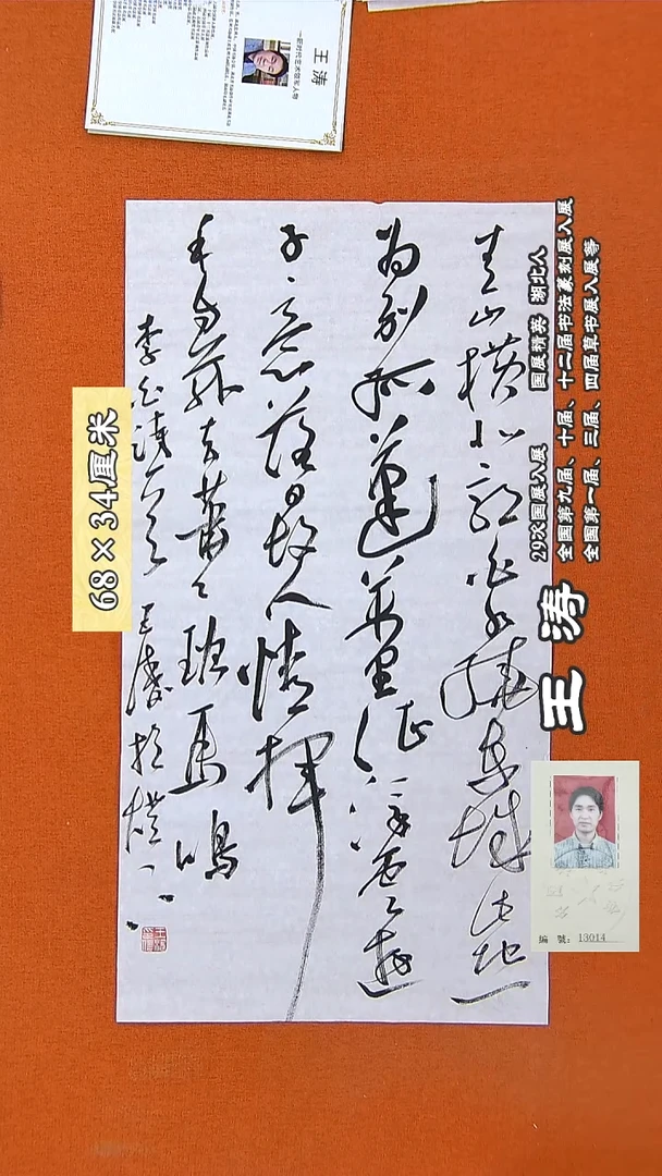 书法82R王涛书法作品