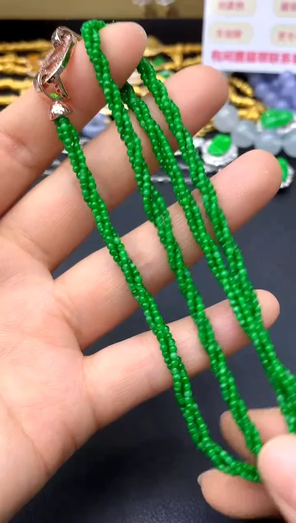 颈饰未镶嵌翡翠181-中国好珍宝