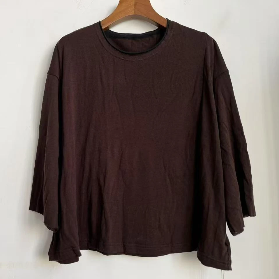 西子分享  35958 荼 休闲 百搭 圆领【上衣】