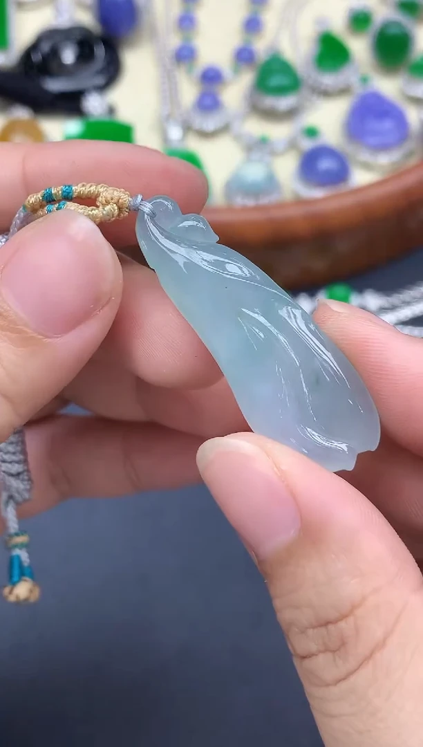 颈饰未镶嵌翡翠297-中国好珍宝