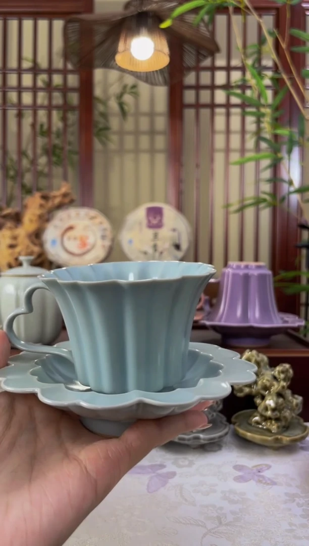 北溪堂-天青色岱烨茶咖杯