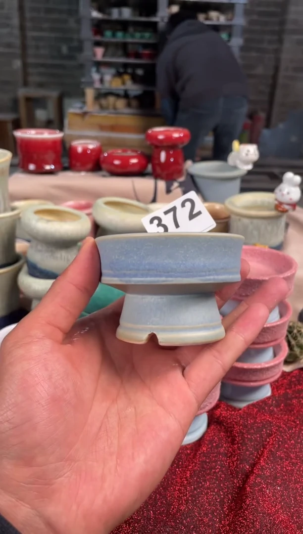 【闪购商品】摆件372知木小芳花盆编号