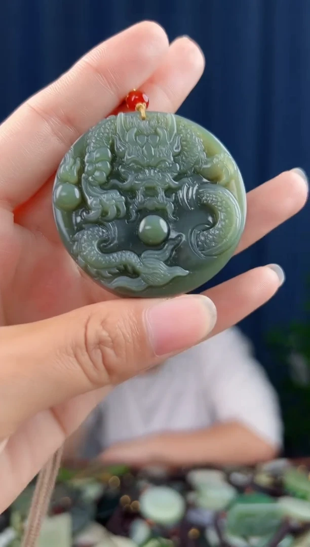 颈饰未镶嵌和田玉拍一发一，多样性发货
