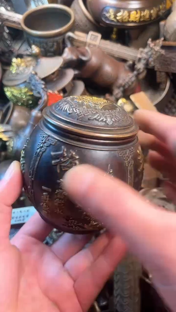 精美铜器点击下单