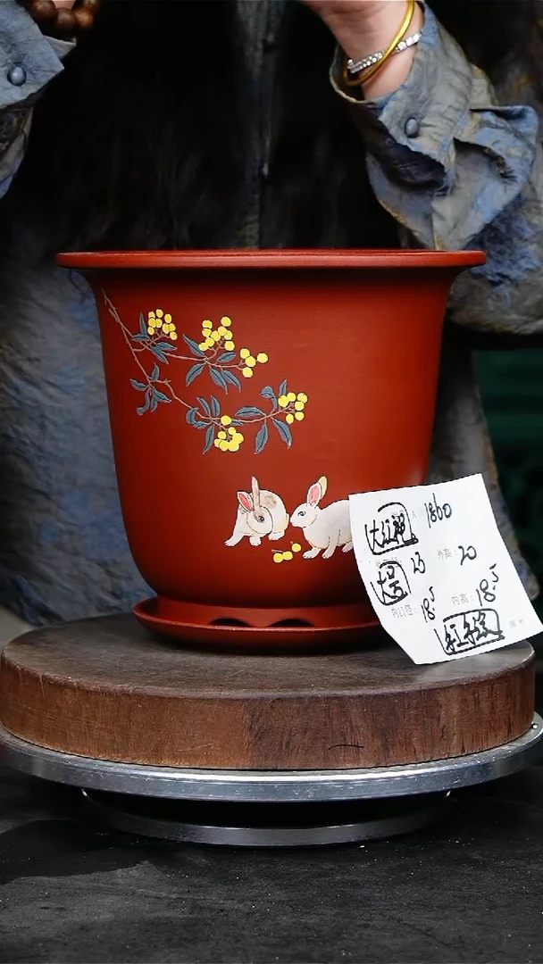 紫砂花盆1860+z紫砂花盆