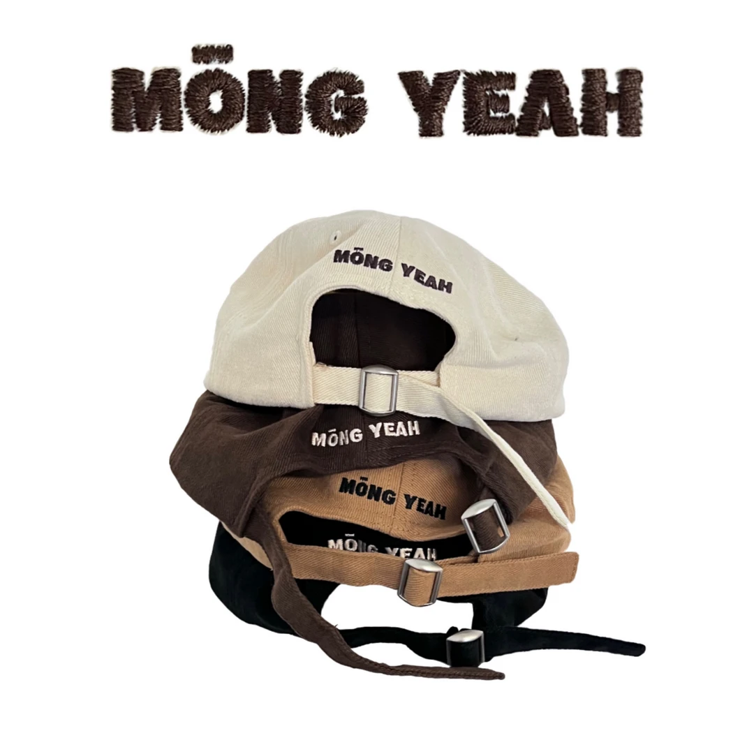 四季款刺绣字母鸭舌帽