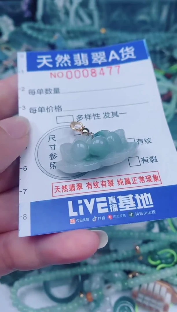 颈饰未镶嵌翡翠00008477