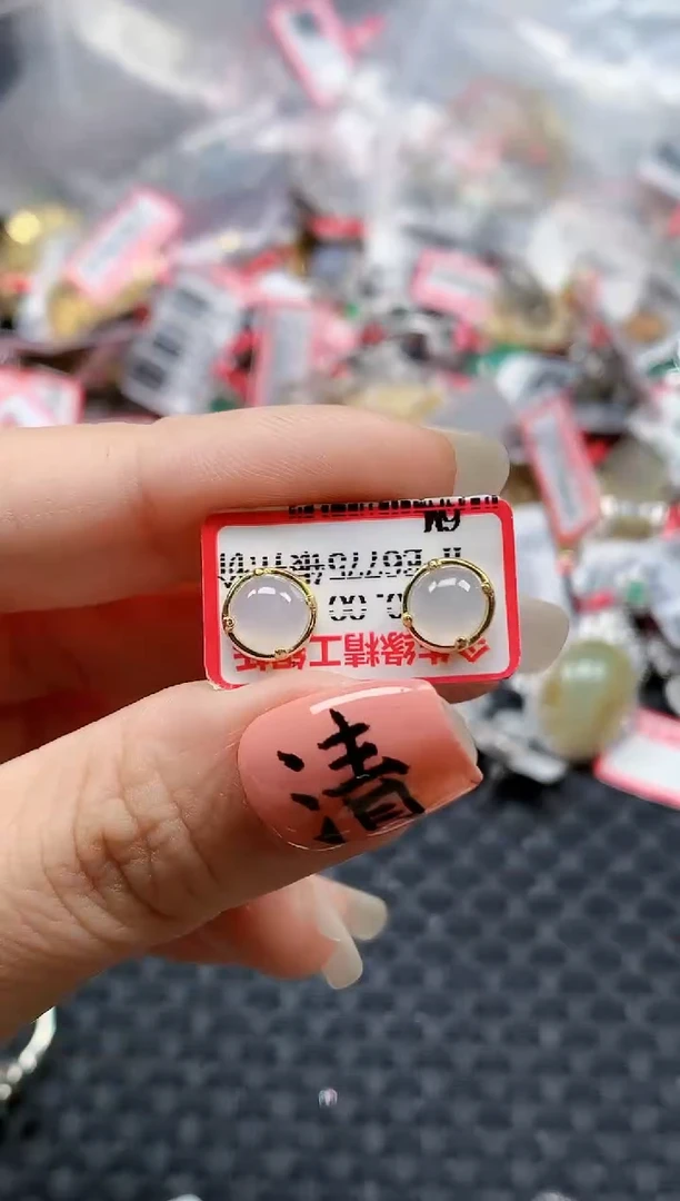 银S925镶嵌戒指翡翠天然A货缅甸翡翠