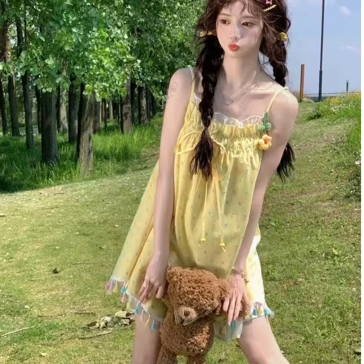 【直播专用链接无运险】夏季法式度假风连衣裙【非主图】拍下备注编码