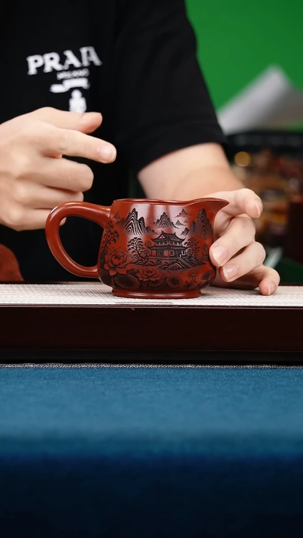 茶壶紫砂大红袍公道杯