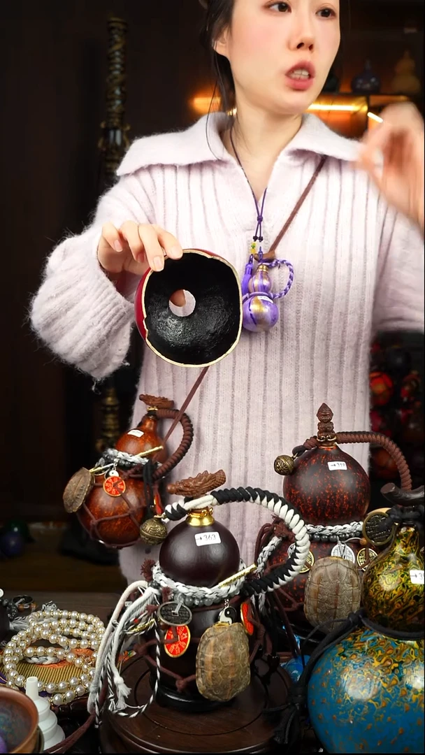 364号500ml左右非遗大漆酒葫芦