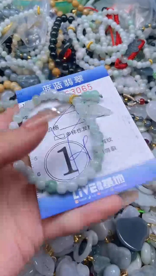 【闪购商品】翡翠颈饰未镶嵌闪购0163065多样性发其一