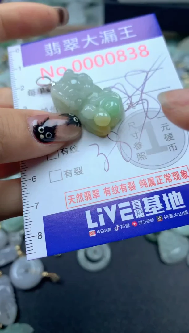 颈饰未镶嵌翡翠838