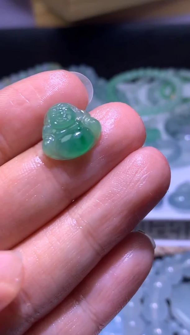 未镶嵌定制翡翠毛货