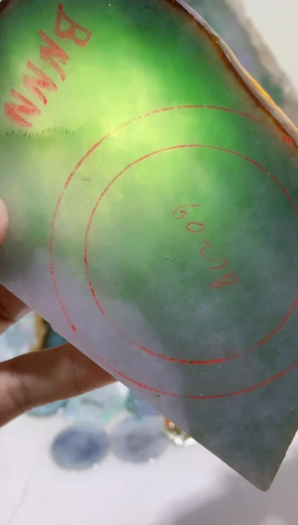 裸石翡翠0蒙0翡翠珠宝387