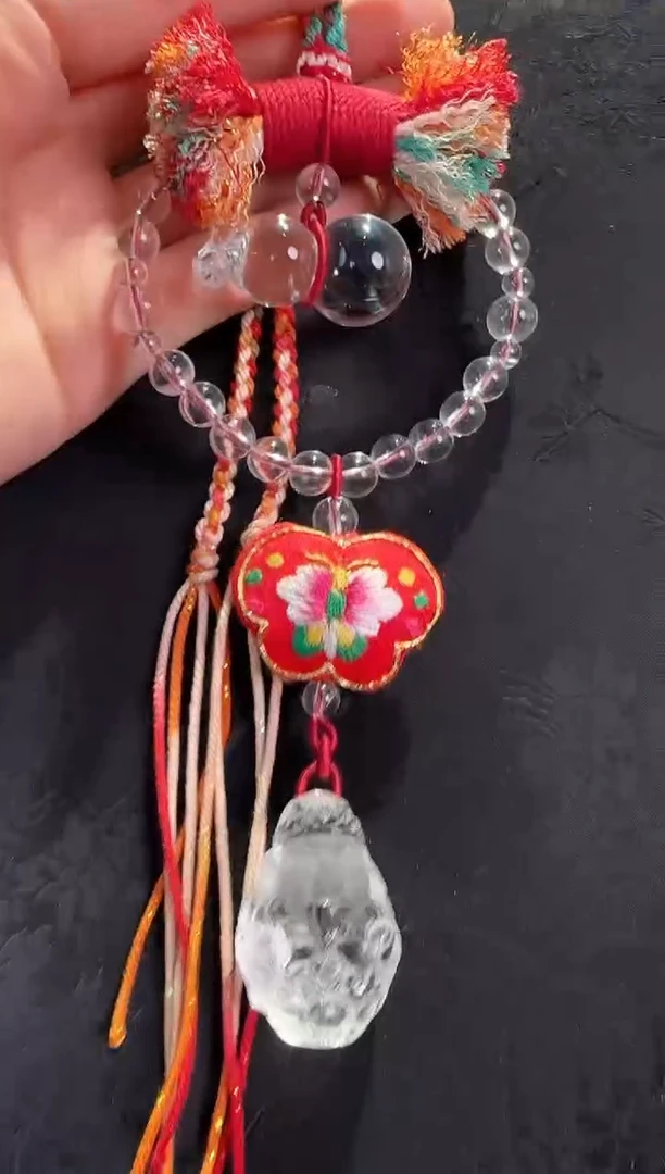 未镶嵌手绳水晶财神款