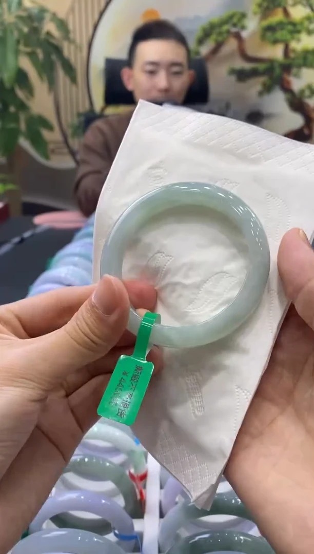 未镶嵌手镯翡翠9458