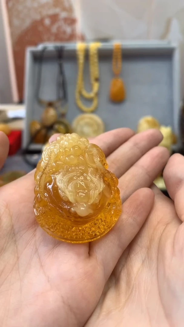 【闪购商品】琥珀珠宝奇石未镶嵌4