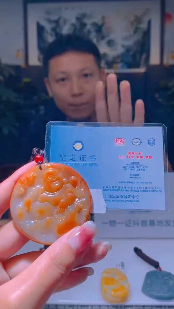颈饰未镶嵌翡翠闪购翡翠链接WL001