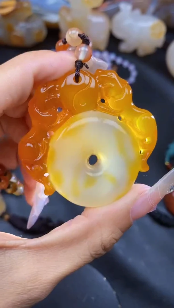 【闪购商品】玛瑙/玉髓颈饰未镶嵌ll