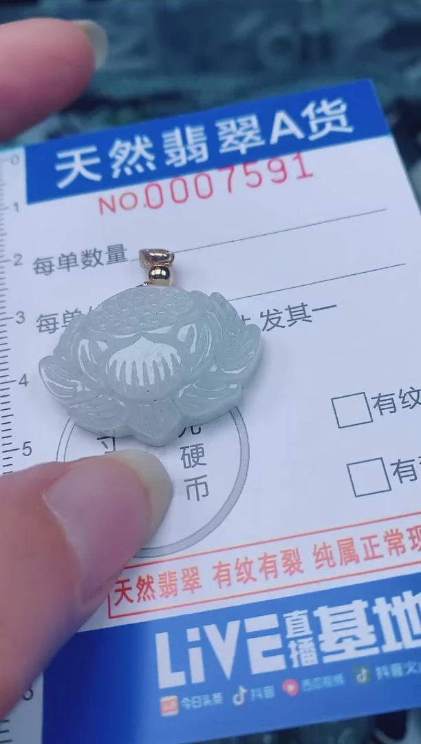 颈饰未镶嵌翡翠00007591